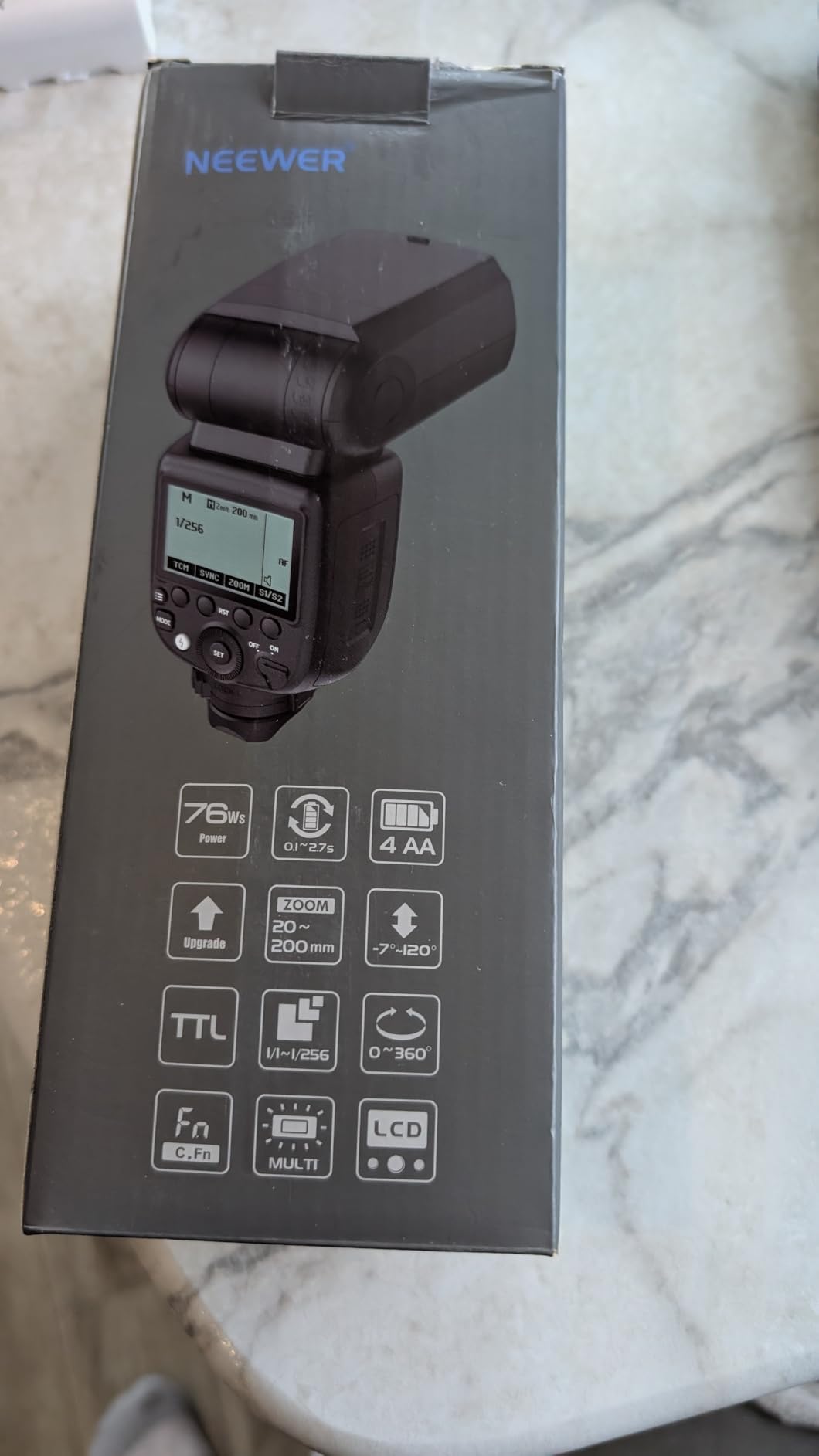 Neewer NW700-N TTL Flash Speedlite Compatible with Nikon DSLR Cameras, 1/8000s HSS, TCM Function customer photo 2