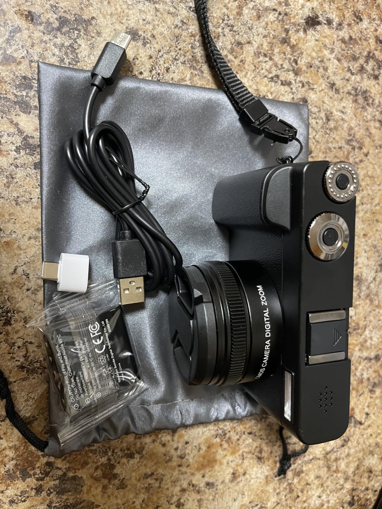 4K Digital Camera for Photography Autofocus, Upgraded 64MP WiFi Vlogging Camera for YouTube with 3