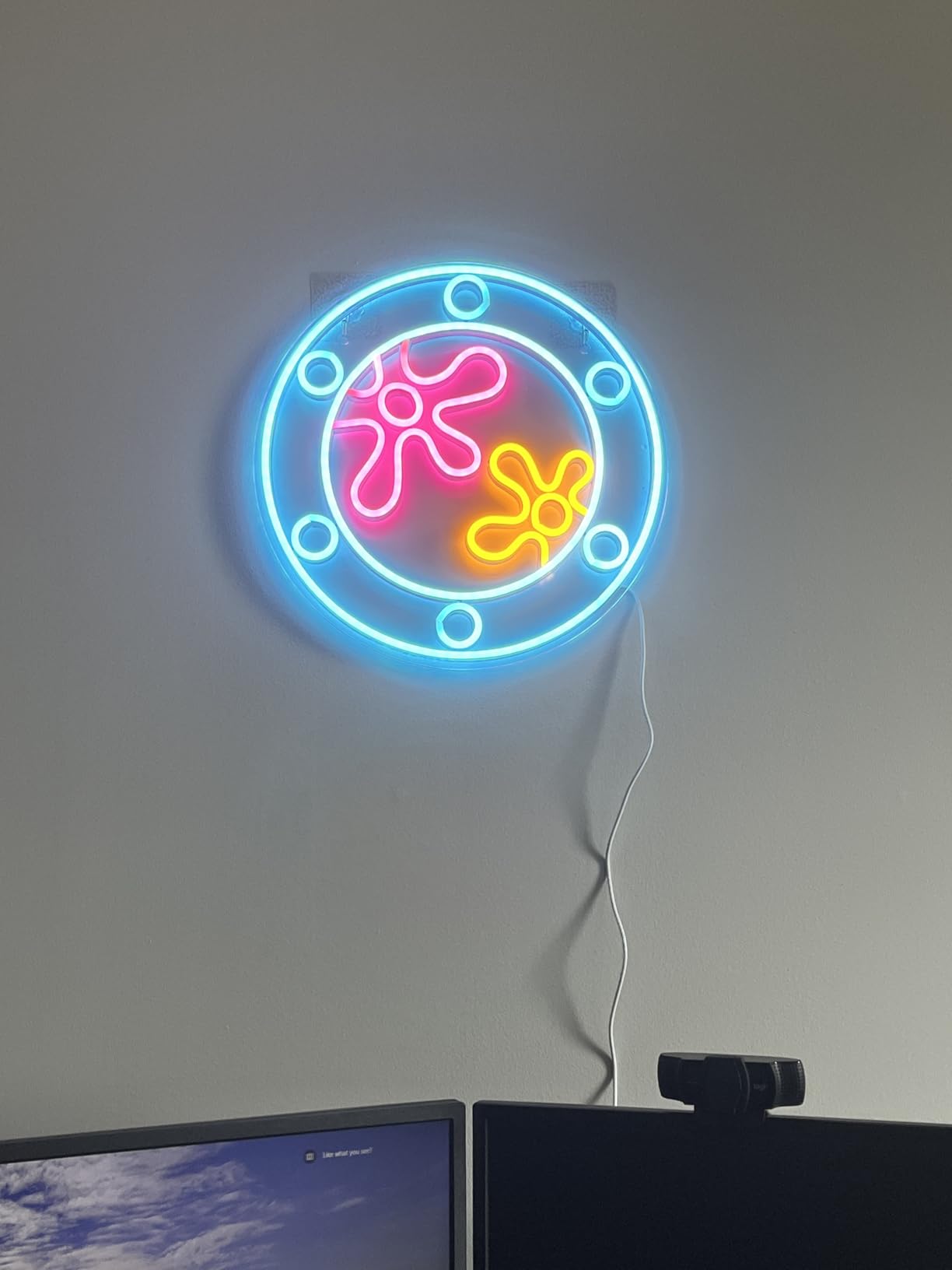 Camera Neon Sign Dimmable LED Light Up Wall Decor Multi-Color Retro Photography Studio Art Vintage Vlogger Background Accessory for Bedroom, Gaming Room, Store Photographer Gifts(13.3 * 12.2in) customer photo 1