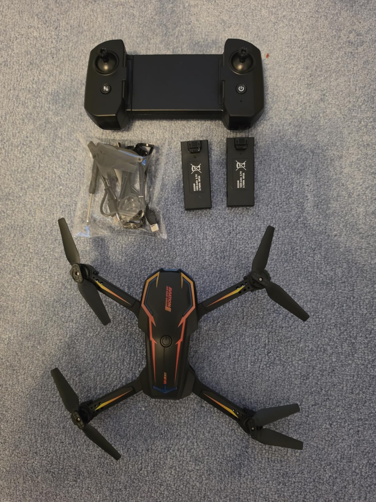 Drone with Camera for Adults, 2K HD FPV Drones with Upgrade Altitude Hold, One-Key Take Off/Landing, Speed Adjustment, Headless Mode customer photo 1