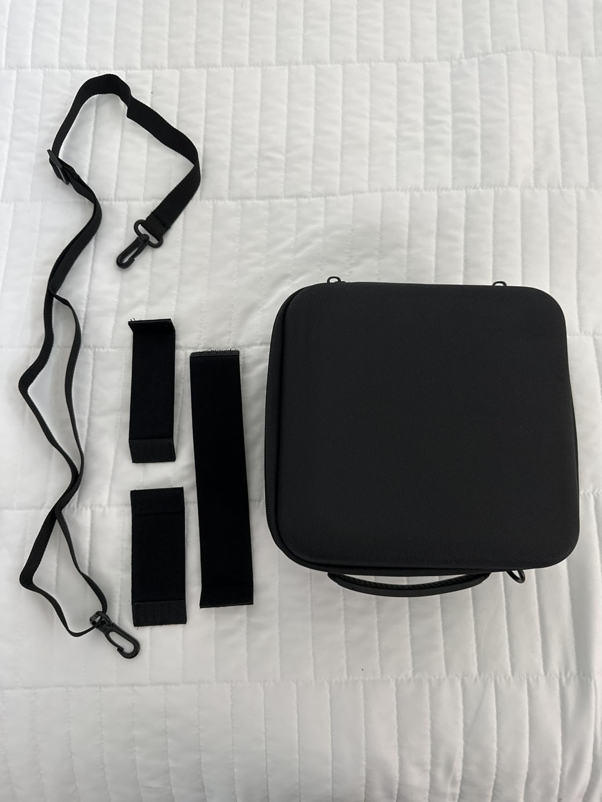 RAIALL Camera Case for Sony Alpha ZV-E10/a6000/a6100/a6400/a6600/a6700 | Sony Alpha 7 II IV/ZV-E10 II E1 Mirrorless Digital Camera and Lens, Hard Travel Bag with a Shoulder Strap and 3 Dividers, Black customer photo 2