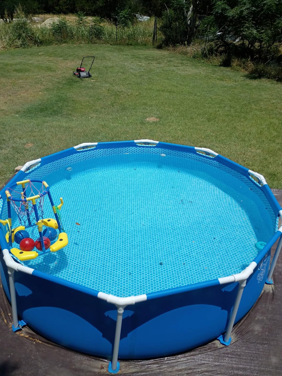 Intex Metal Frame 12ft x 30in Round Above Ground Swimming Pool Set w/Pump | 28211EP - 530 GPH Cartridge Filter Pump and Type A Filter Cartridge Included customer photo 1
