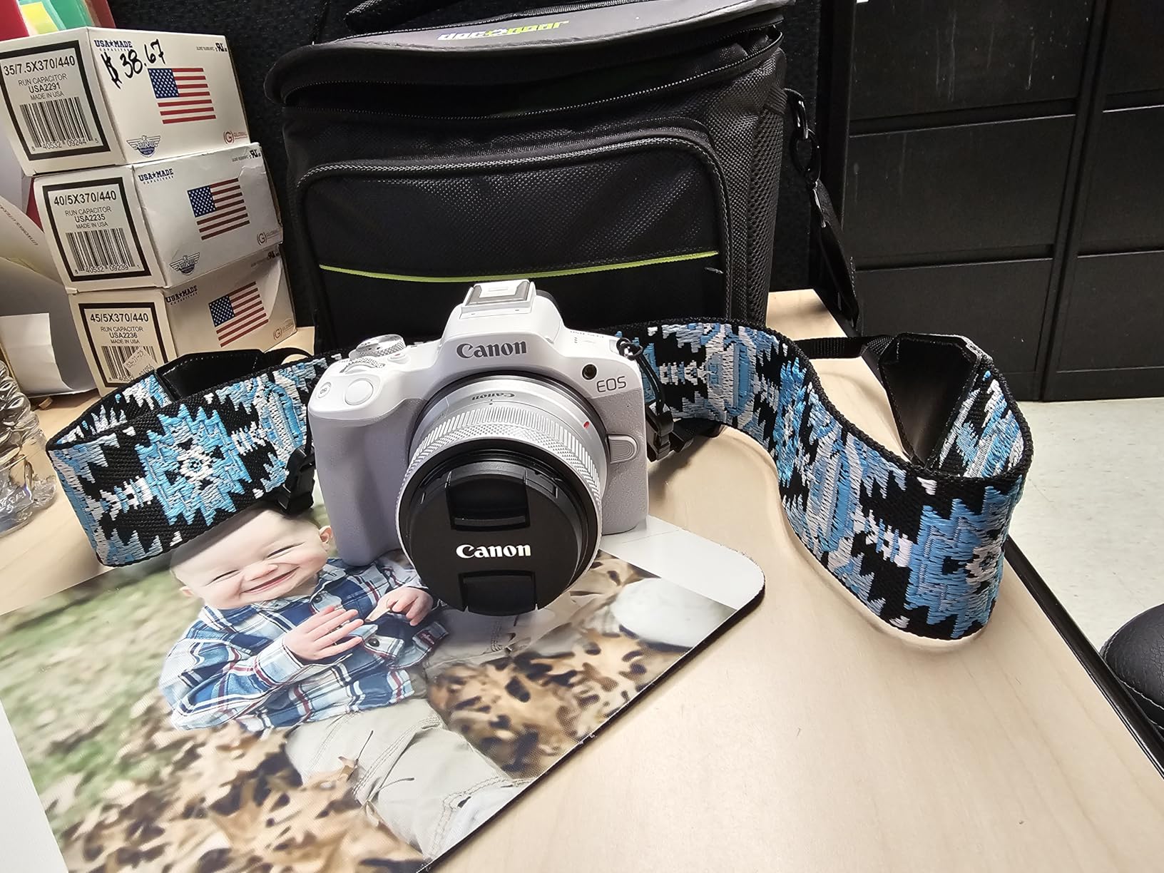 Canon EOS R50 Mirrorless Camera Body with 2 Lens Kit RF-S 18-45mm IS STM and 55-210mm IS STM customer photo 2