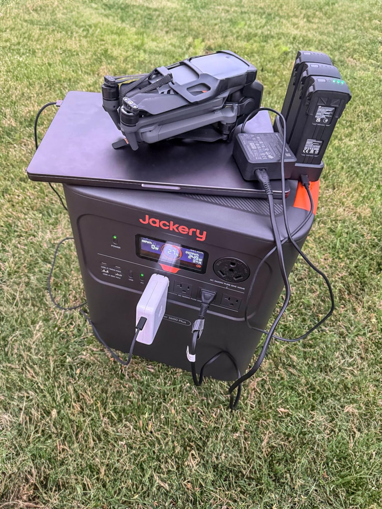 Jackery HomePower 3600 Plus Portable Power Station, 3600W AC Output, 3584Wh LFP Solar Generator, Expandable up to 21kWh customer photo 2