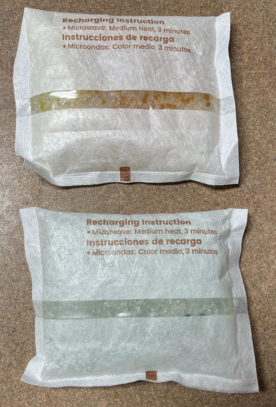 ADSorbco 100 Gram (5 Pack) Silica Gel Packets - Desiccant Packs for Storage, Reusable Moisture Absorbers with Color Change, Orange to Green, for Food, Electronics, Jewelry, Safes customer photo 1