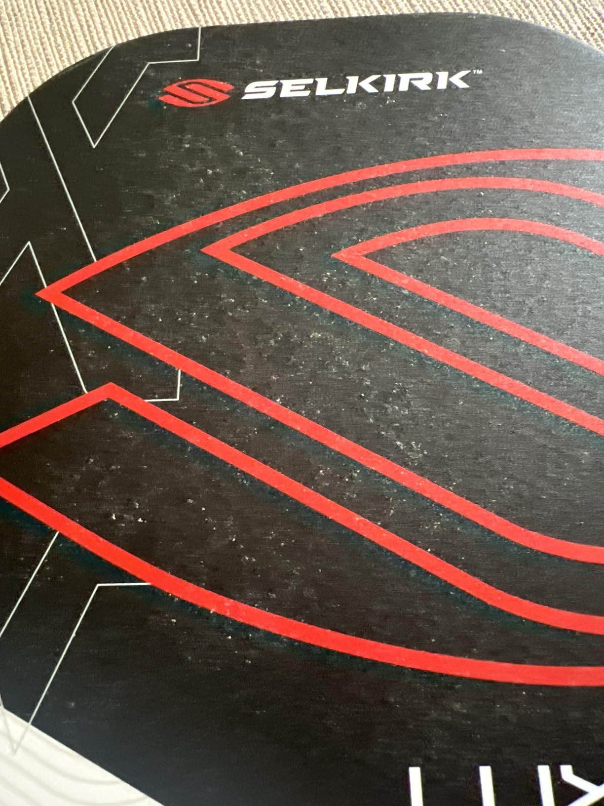 Selkirk Sport Labs 007 Pickleball Paddles | Raw Carbon Fiber + Titanium customer photo 2