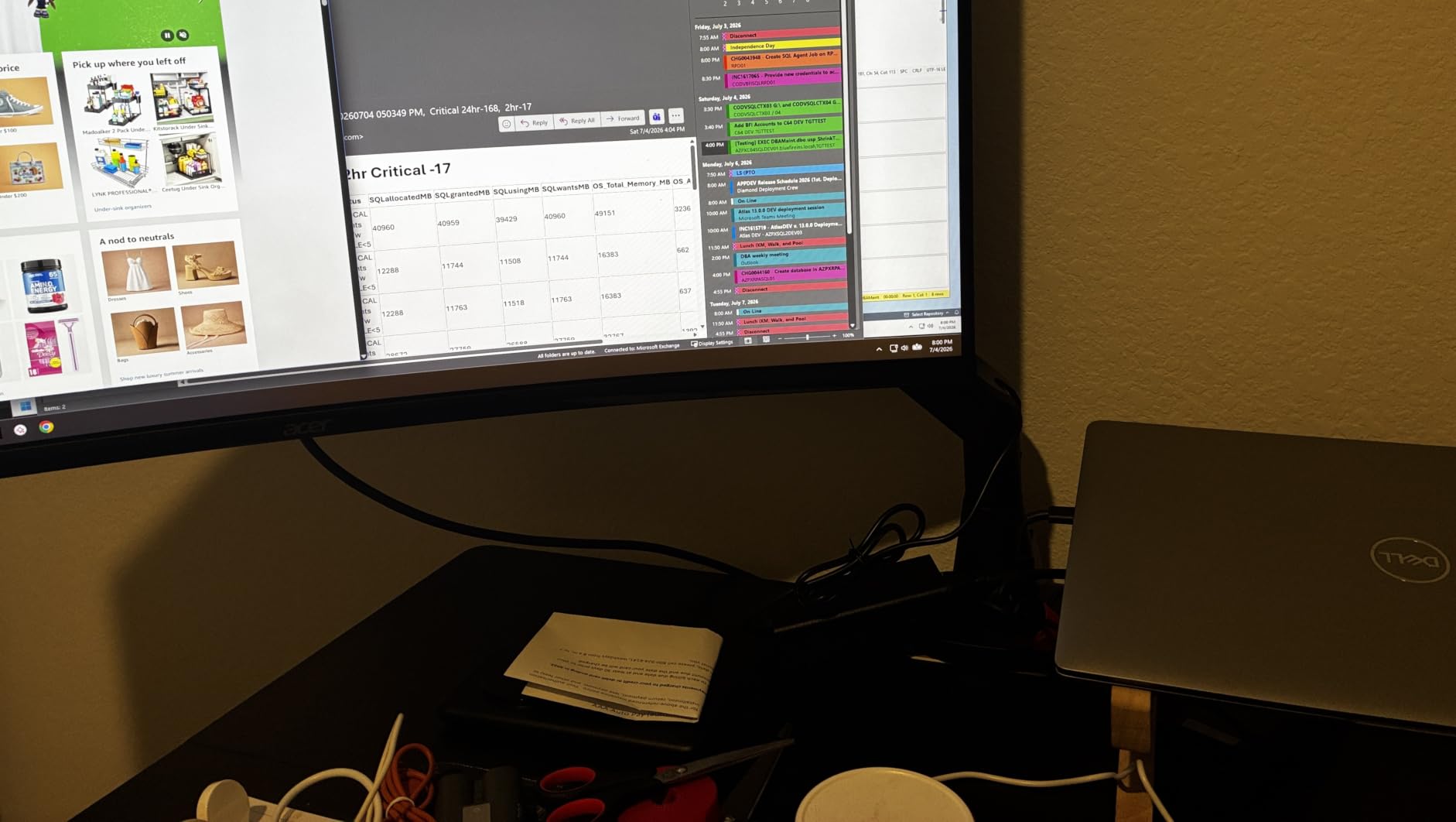 WALI Ultrawide Single Monitor Arm for 17-49 inch Curved Screen, up to 33lbs, Heavy Duty Monitor Desk Mount, Full Motion with Tilt, Swivel, Rotation, C-Clamp/Grommet Base, VESA 75/100mm (GSM001XLN) customer photo 2