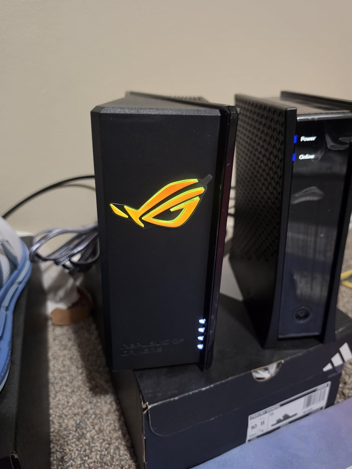 ASUS ROG Strix GS-BE12000 WiFi 7 Gaming Router - Tri-Band, 12Gbps, Mesh customer photo 2