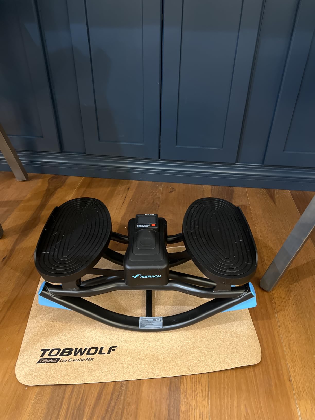 Merach Rocking Steppers for Exercise at Home, 3D Motion Stair Stepper customer photo 1