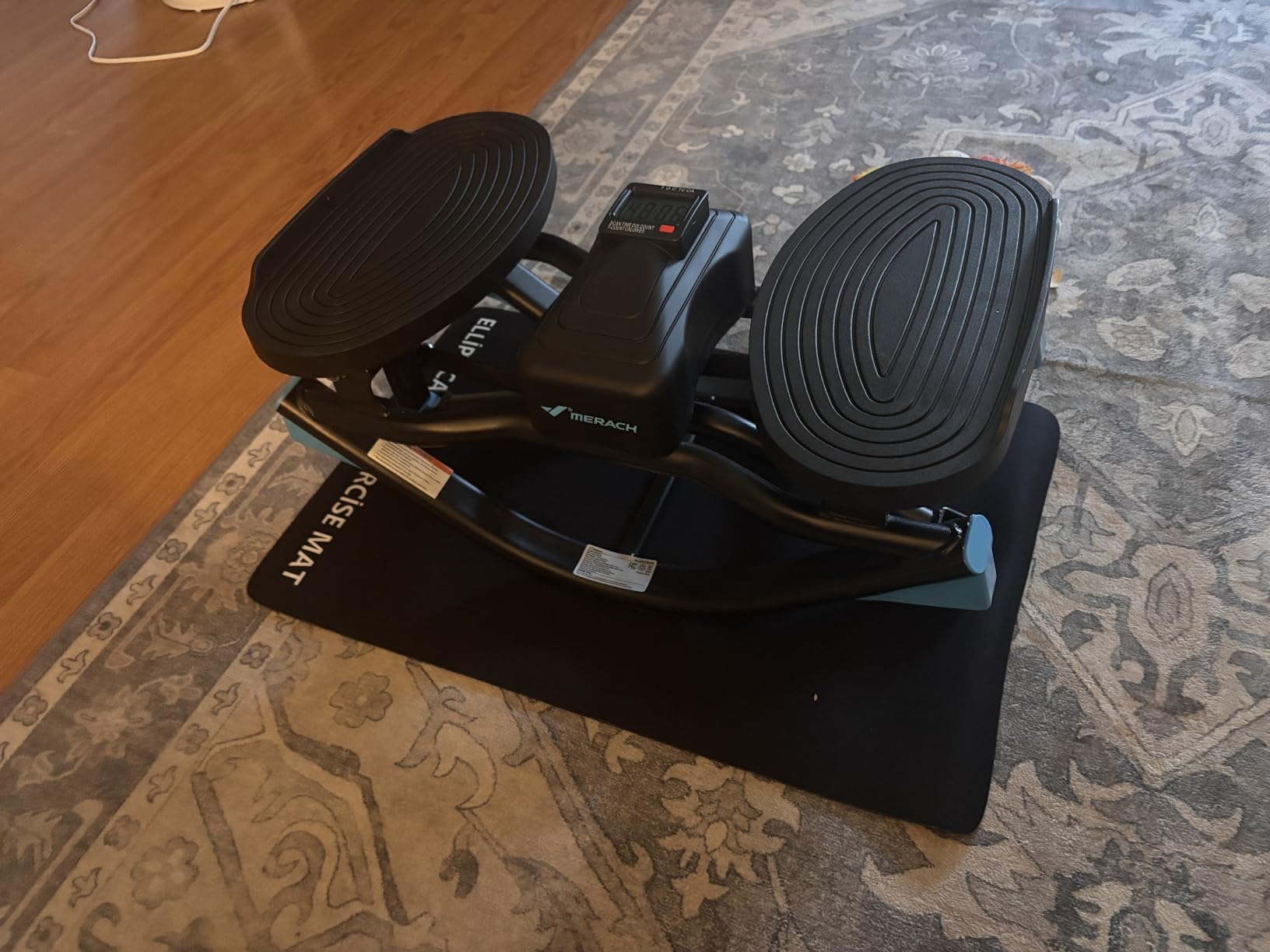 Merach Rocking Steppers for Exercise at Home, 3D Motion Stair Stepper customer photo 2