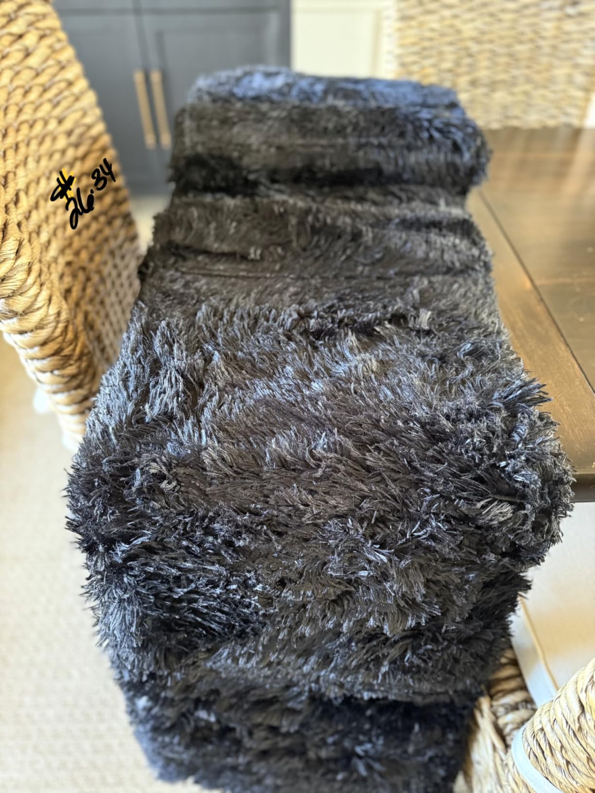 8x10 Area Rugs for Living Room: Soft Camel Fluffy Rug Shag Washable Rug Plush Fuzzy Indoor Carpet for Bedroom Nursery Playroom Girls Boys Kids Room (Camel, 8'x10') customer photo 2