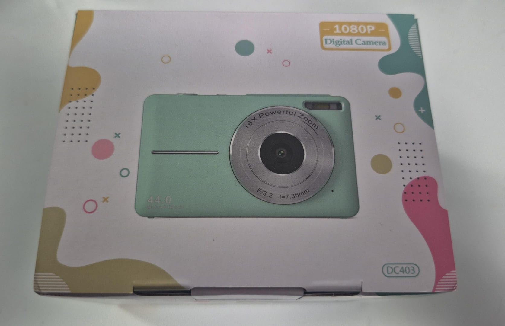 Digital Camera, Latest FHD 1080P Digital Camera for Teens with SD Card Anti Shake Point and Shoot Cameras Portable 16X Zoom Compact Small Cameras for Kids Boys Girls Seniors with Wrist Strap customer photo 1