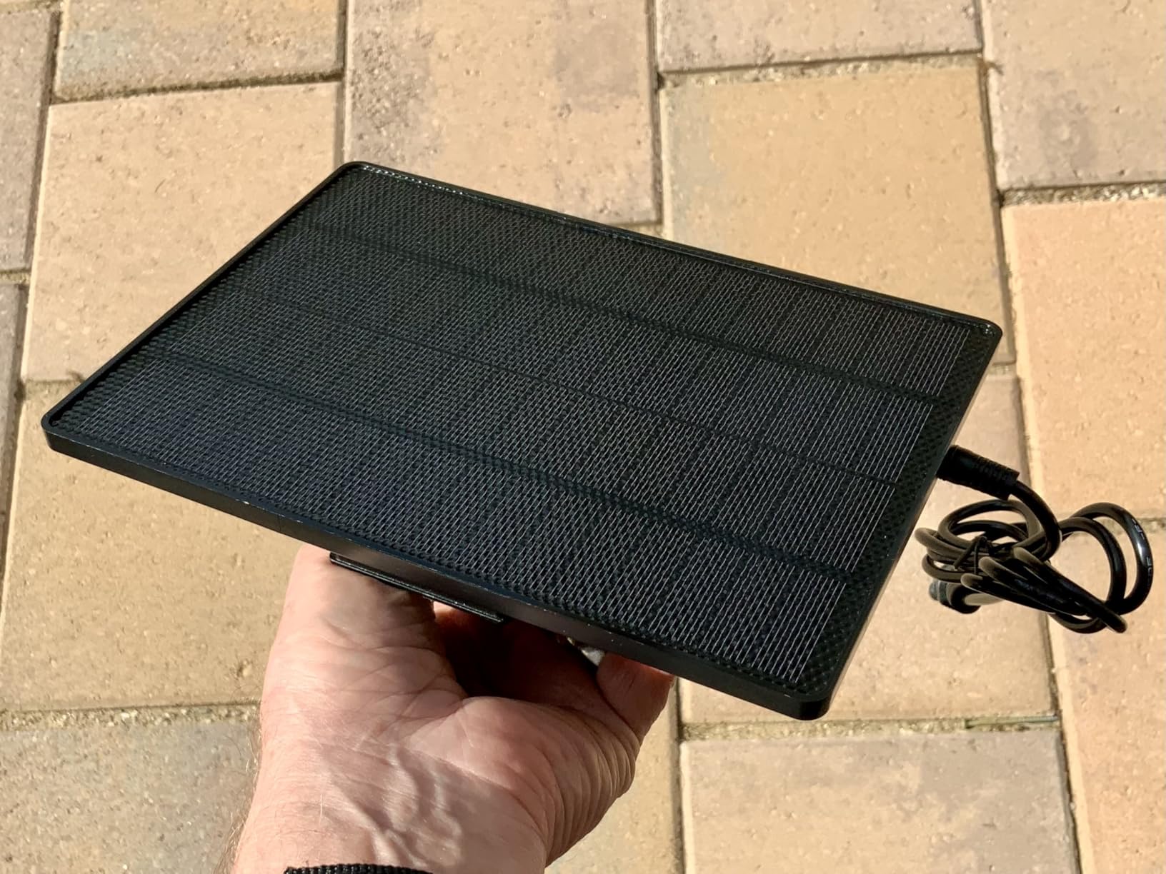 Trail Camera Solar Panel - 6000mAh Built-in Battery, Waterproof Solar Charger Kit with Multiple DC Connectors, Compatible with Tactacam Reveal Cameras customer photo 2
