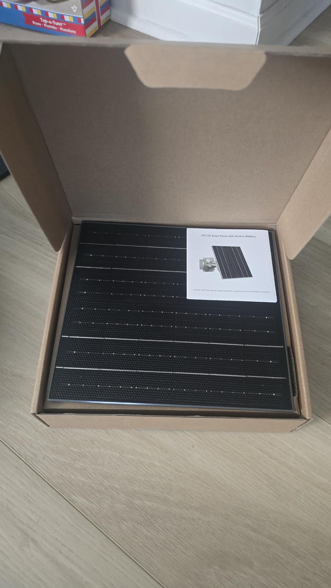 FUTUREZEN 10W Solar Panel Charger with 10400mAh Battery for Trail Cameras | 6V and 12V adjustable output, USB-C, DC5.5×2.1mm, DC3.5×1.35mm, DC4.0×1.7mm, IP66 waterproof, 9.8ft cable customer photo 1