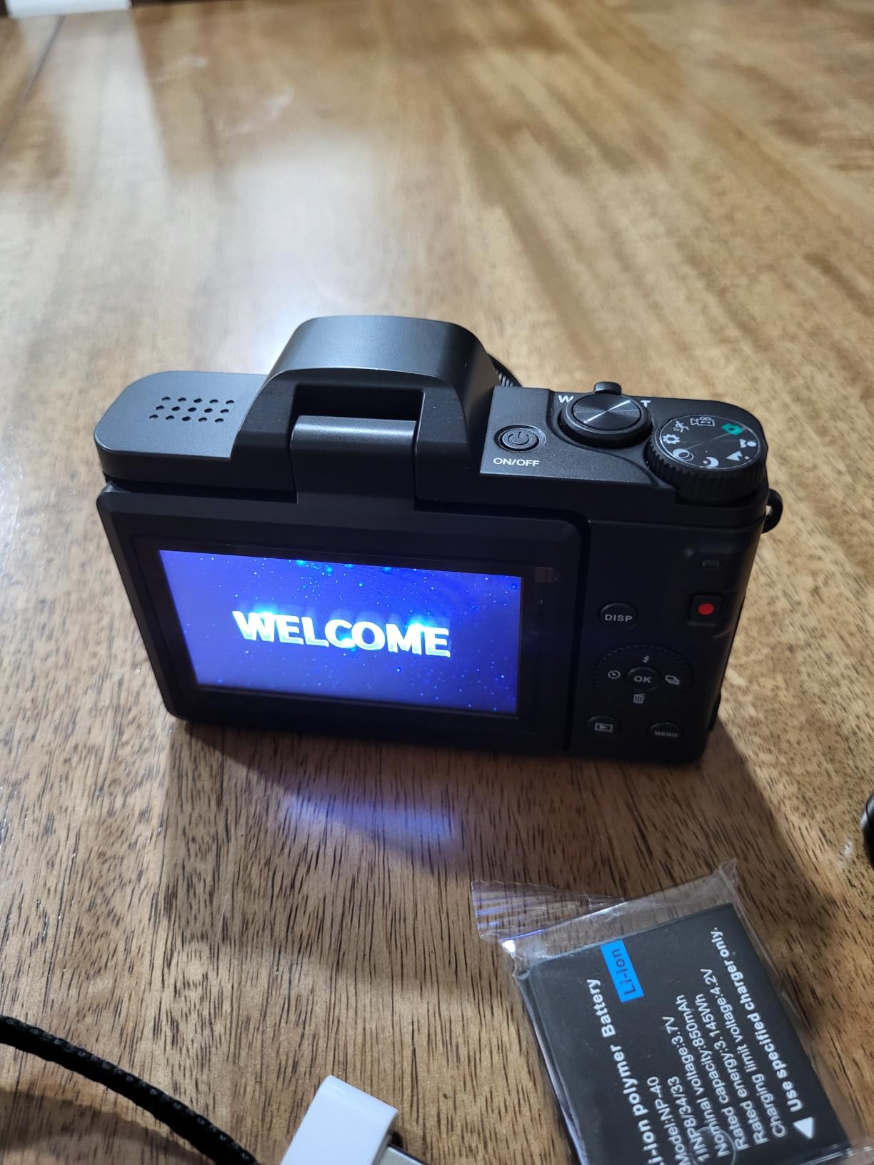 4K Digital Camera WiFi 180 Flip Screen Autofocus 64MP 16X Zoom, Black customer photo 1