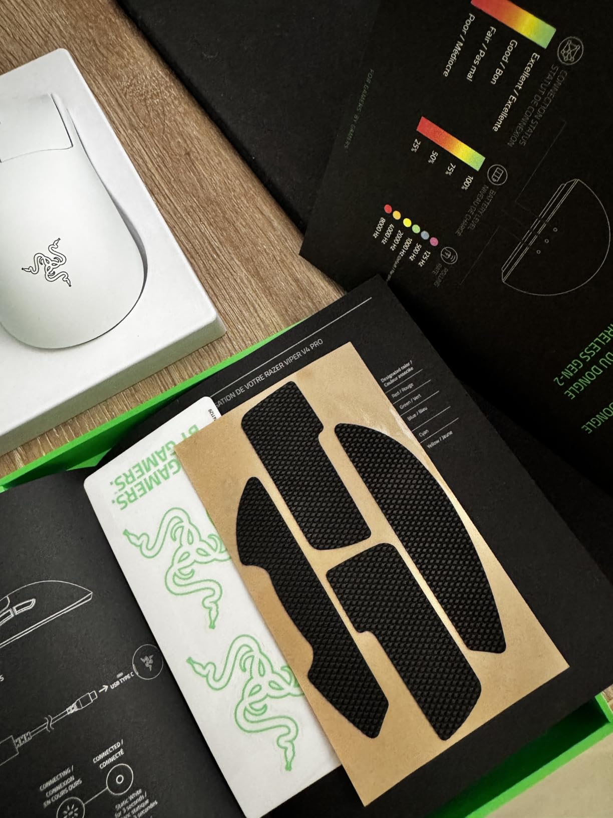 Razer Viper V4 Pro Wireless Esports Gaming Mouse, 49g, 180Hr Battery, Black | Ultra Lightweight, 50K DPI Optical Sensor, 8K Polling, Gen-4 Optical Switches, USB-C Charging customer photo 1