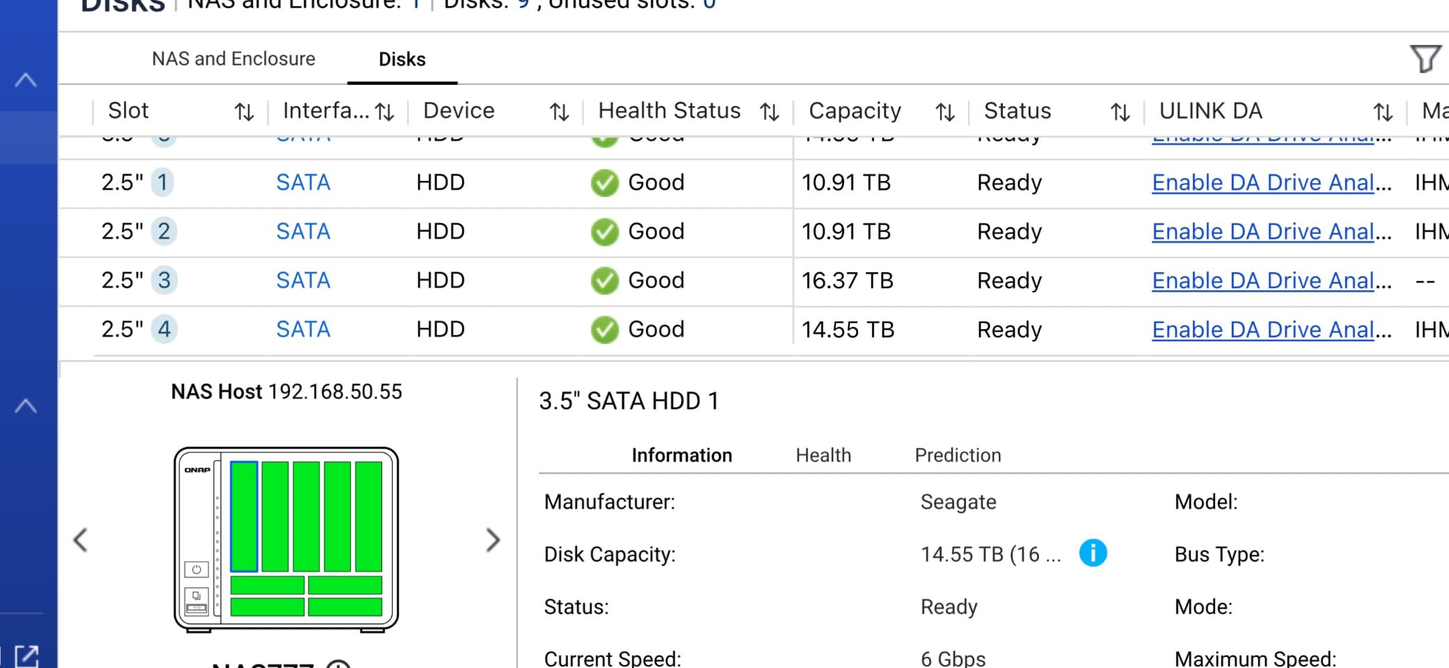 QNAP TS-632X-4G-US 6 Bay 10GbE Desktop NAS, ARM Alpine AL524 Quad-core Processor, 4 GB RAM (Diskless) customer photo 1