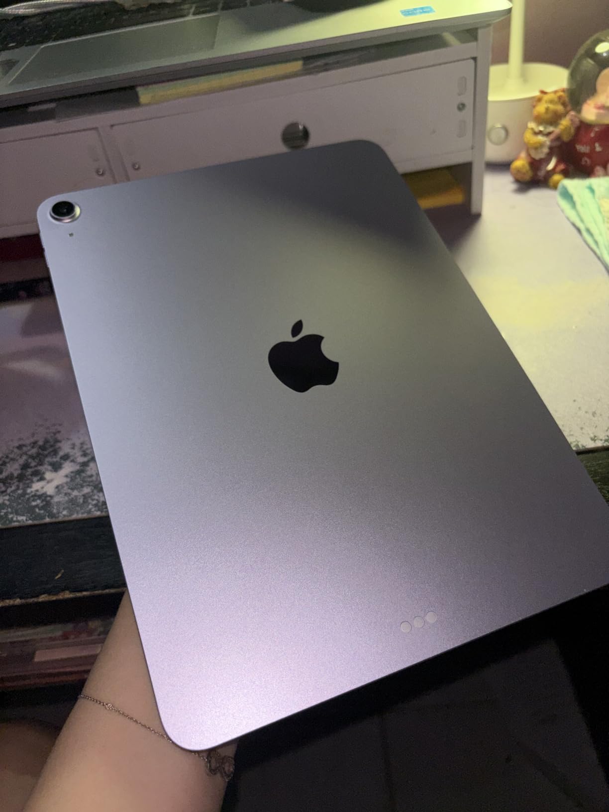 Apple iPad Air 11-inch (M4): Liquid Retina Display, 128GB, 12MP Front/Back Camera, Wi-Fi 7 with Apple N1, Touch ID, All-Day Battery Life — Space Gray customer photo 1