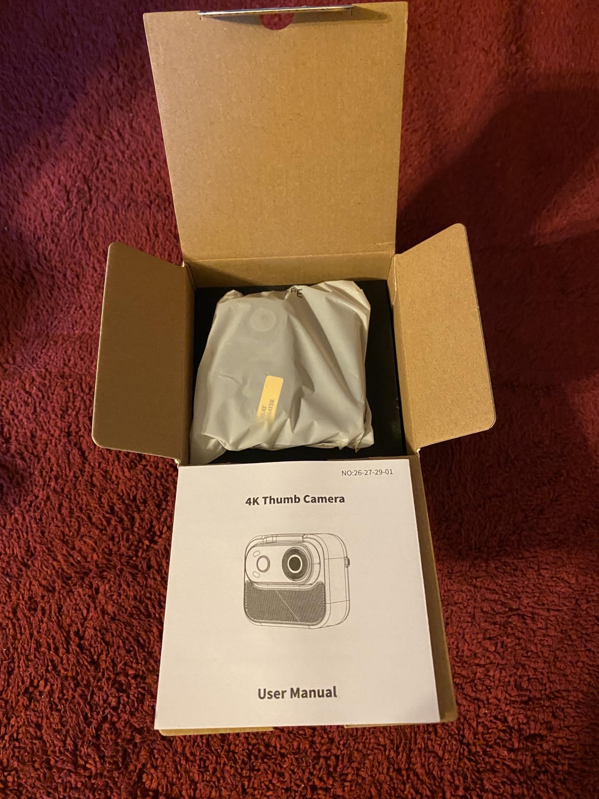 POV Camera 4K with WiFi, Body Mount Camera with 64GB Card, Charger Case, EIS Stabilization, Magnetic Mount, 150deg Wide Angle Mini Action Camera Helmet Cam or Outdoor Sports Cycling Motorcycle Vlog customer photo 1