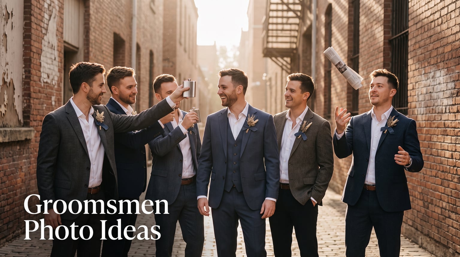 Groomsmen Photo Ideas