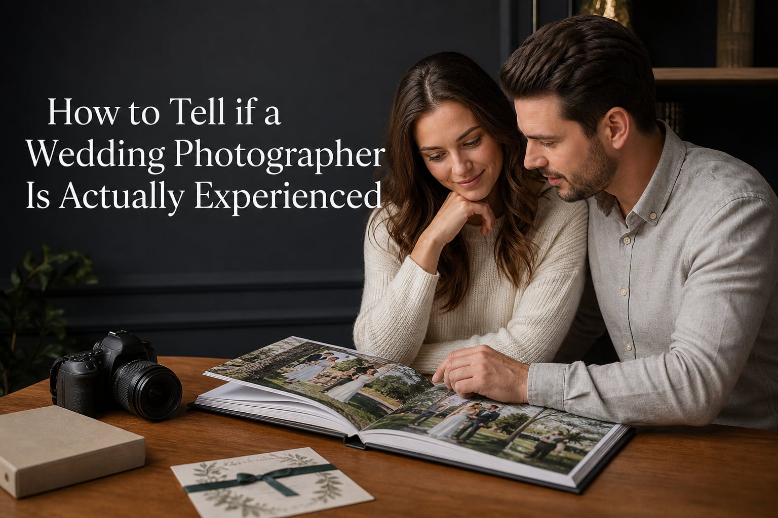 How to Tell if a Wedding Photographer Is Actually Experienced
