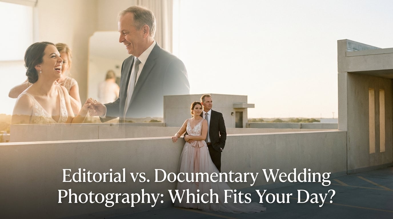 Editorial vs. Documentary Wedding Photography: Which Fits Your Day?
