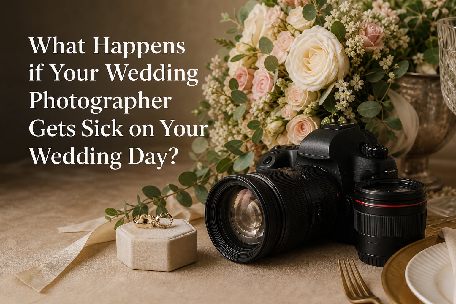 What Happens if Your Wedding Photographer Gets Sick on Your Wedding Day?