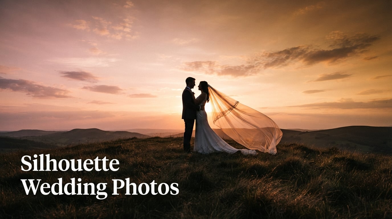 Silhouette Wedding Photos