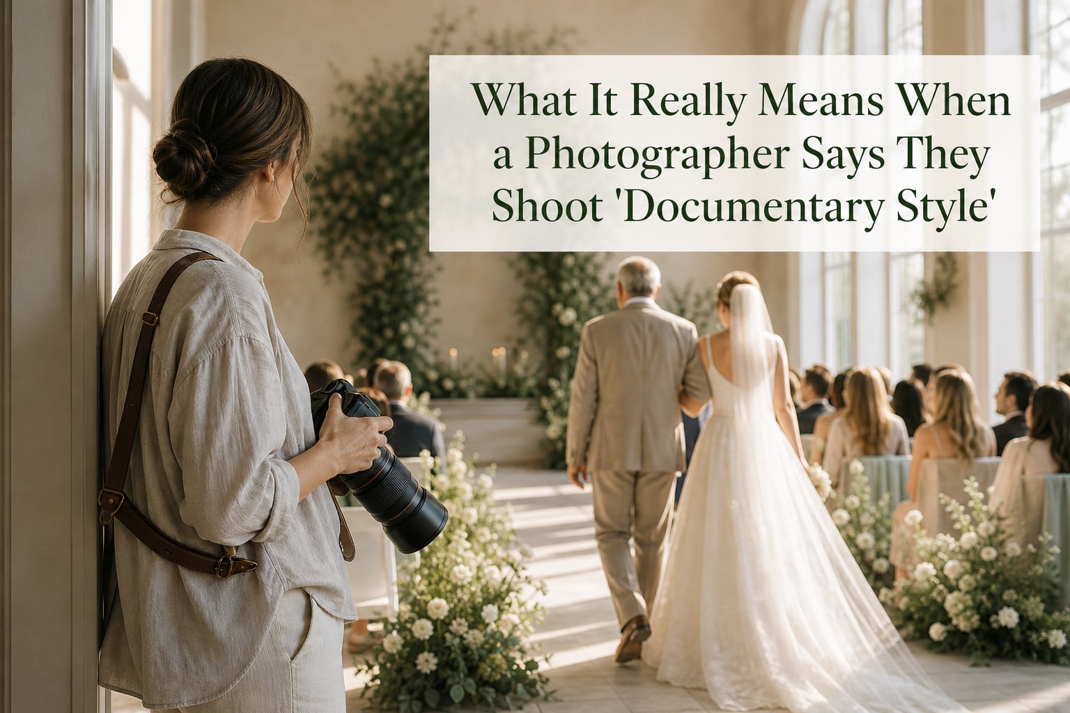 What It Really Means When a Photographer Says They Shoot 'Documentary Style'