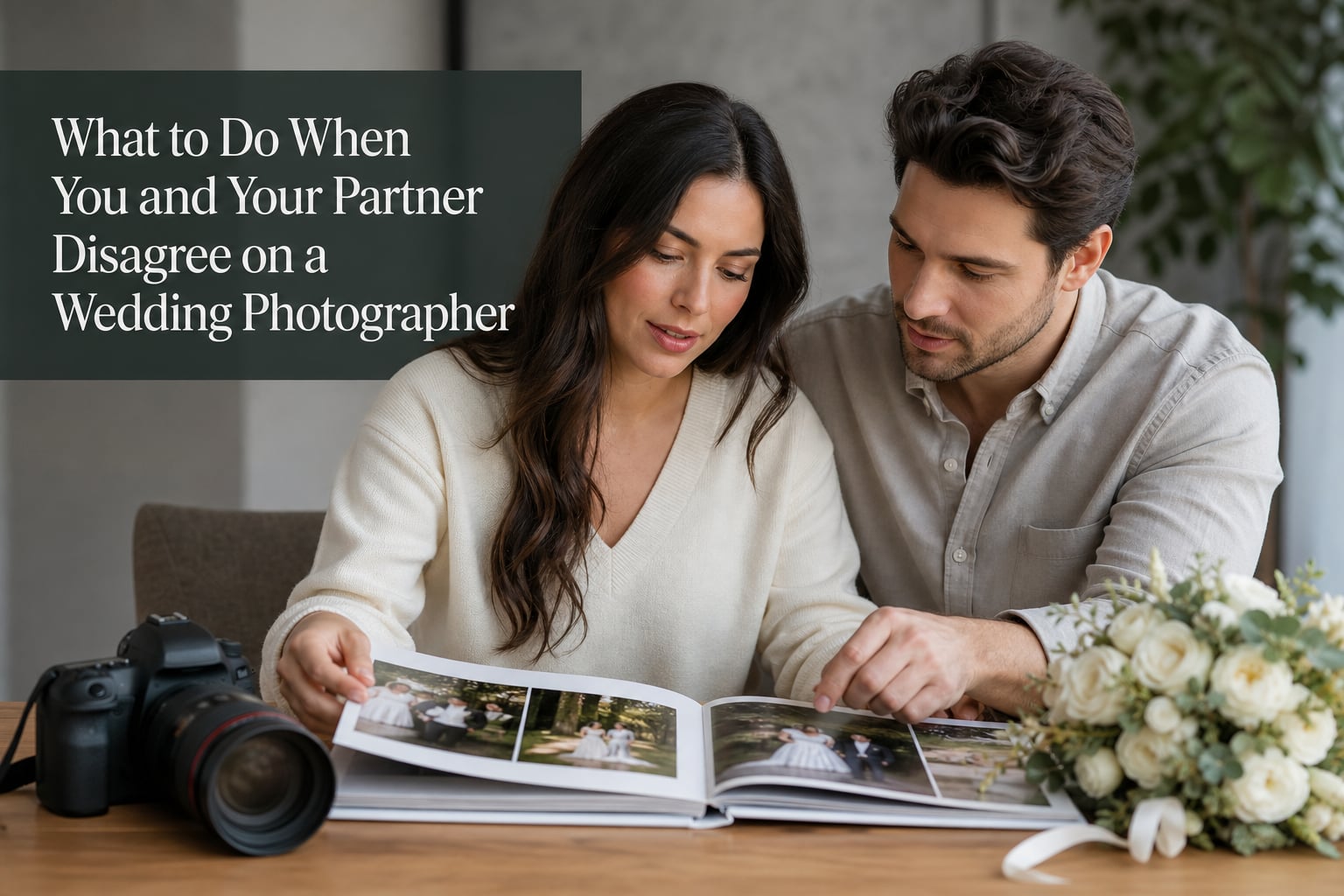 What to Do When You and Your Partner Disagree on a Wedding Photographer