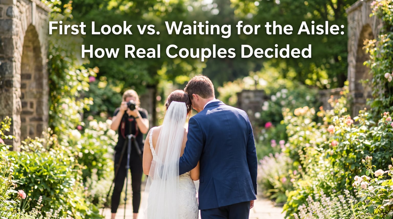 First Look vs. Waiting for the Aisle: How Real Couples Decided