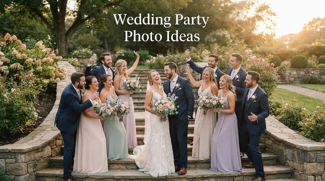 Wedding Party Photo Ideas