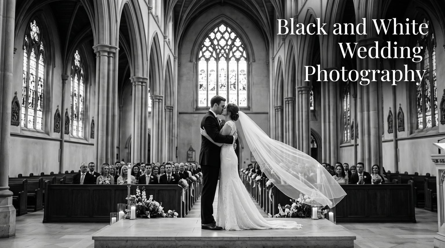 Black and White Wedding Photography