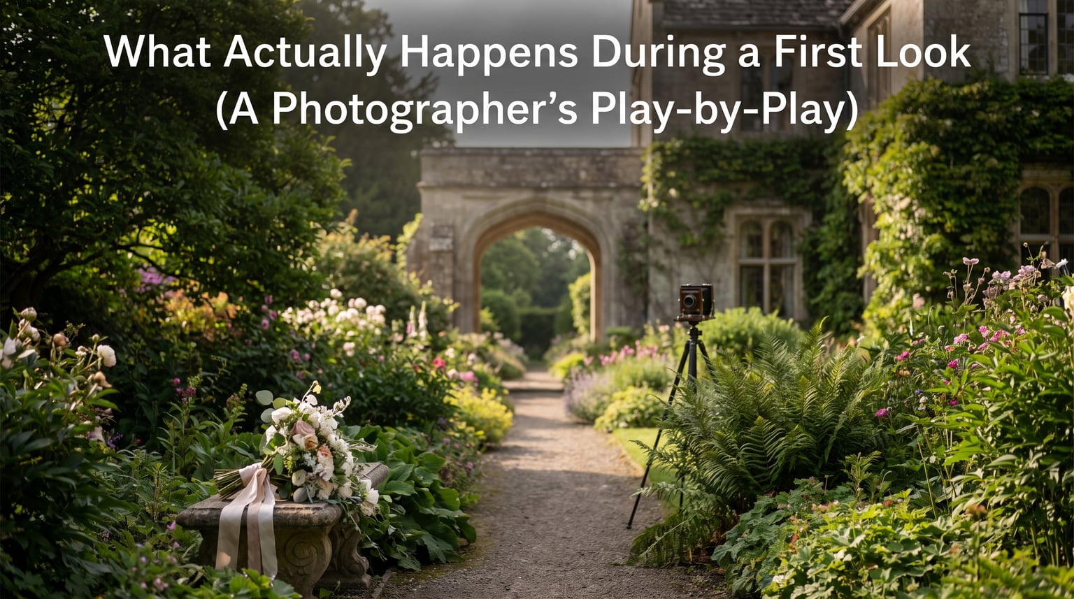 What Actually Happens During a First Look (A Photographer's Play-by-Play)