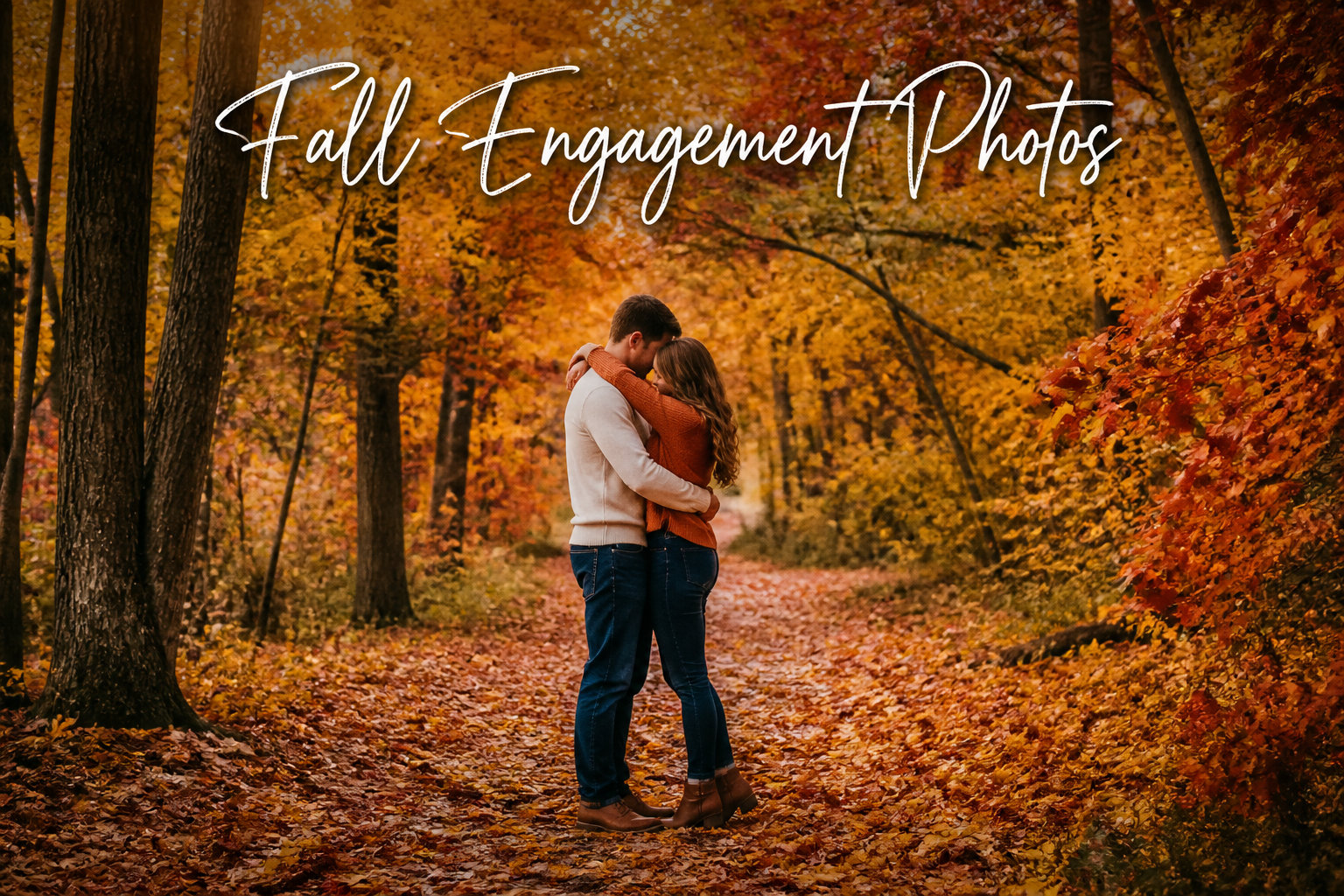 Fall Engagement Photos