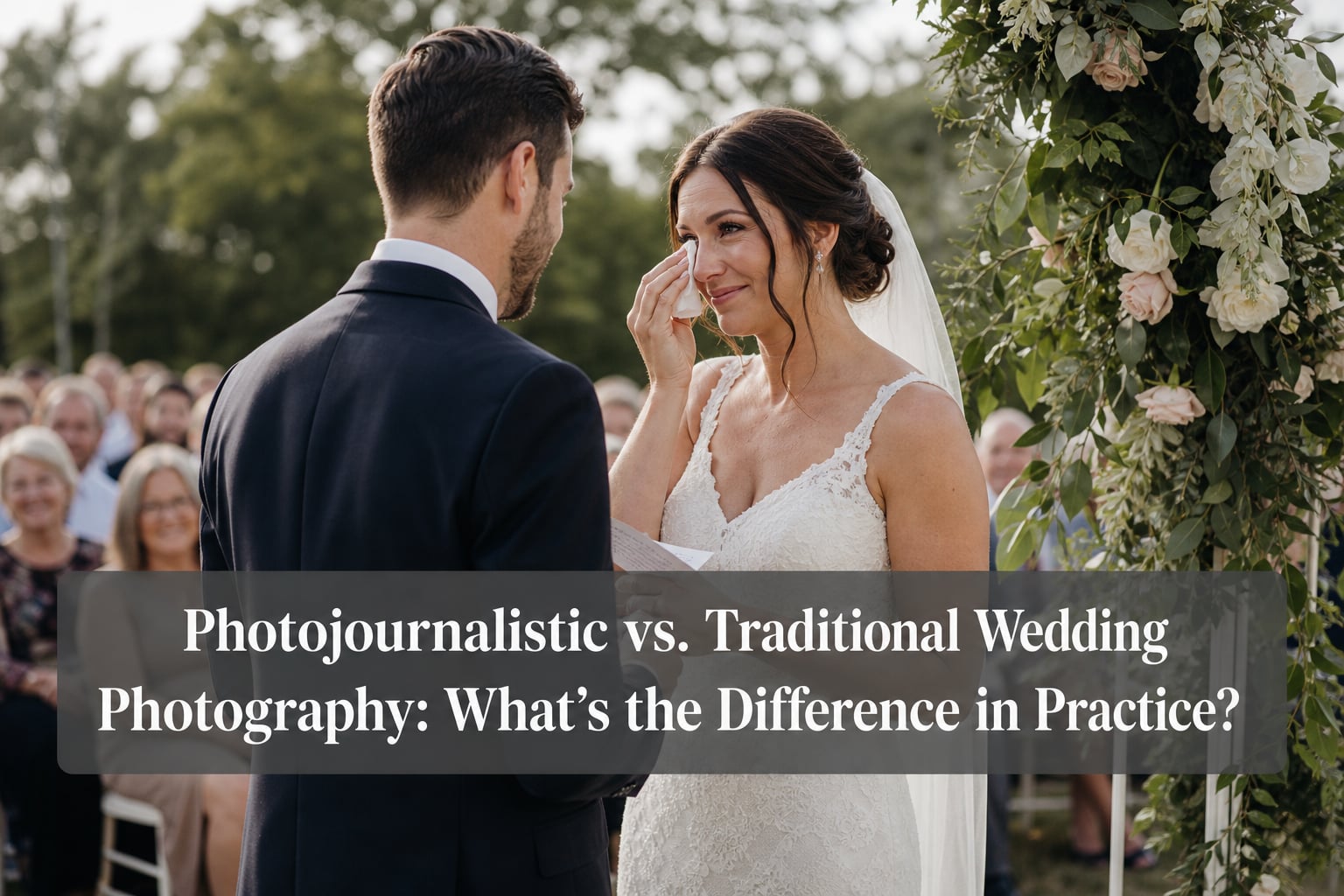 Photojournalistic vs. Traditional Wedding Photography: What's the Difference in Practice?
