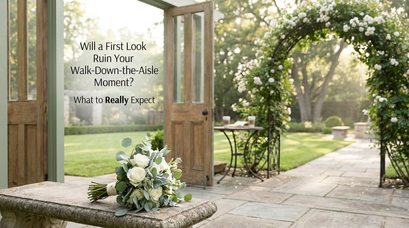 Will a First Look Ruin Your Walk-Down-the-Aisle Moment? What to Really Expect