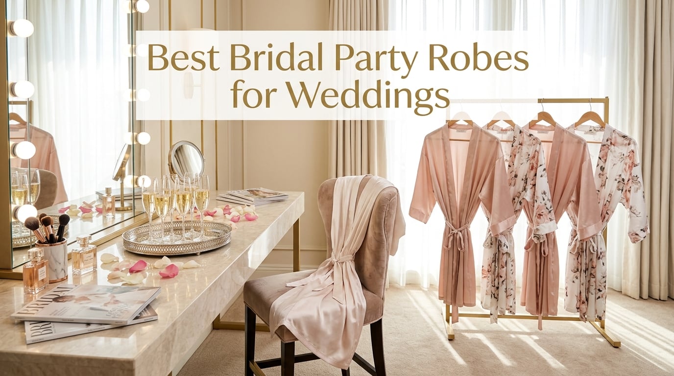 Best Bridal Party Robes for Weddings