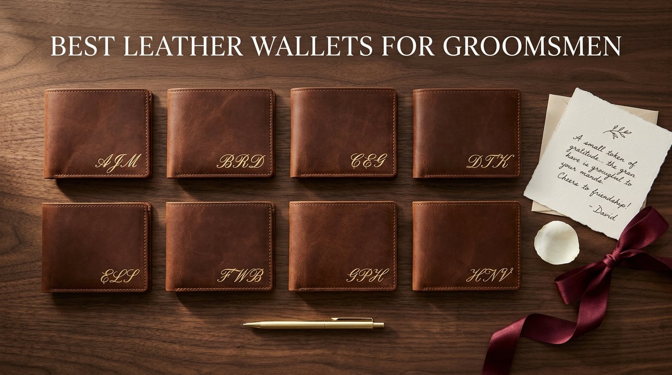 Best Leather Wallets for Groomsmen
