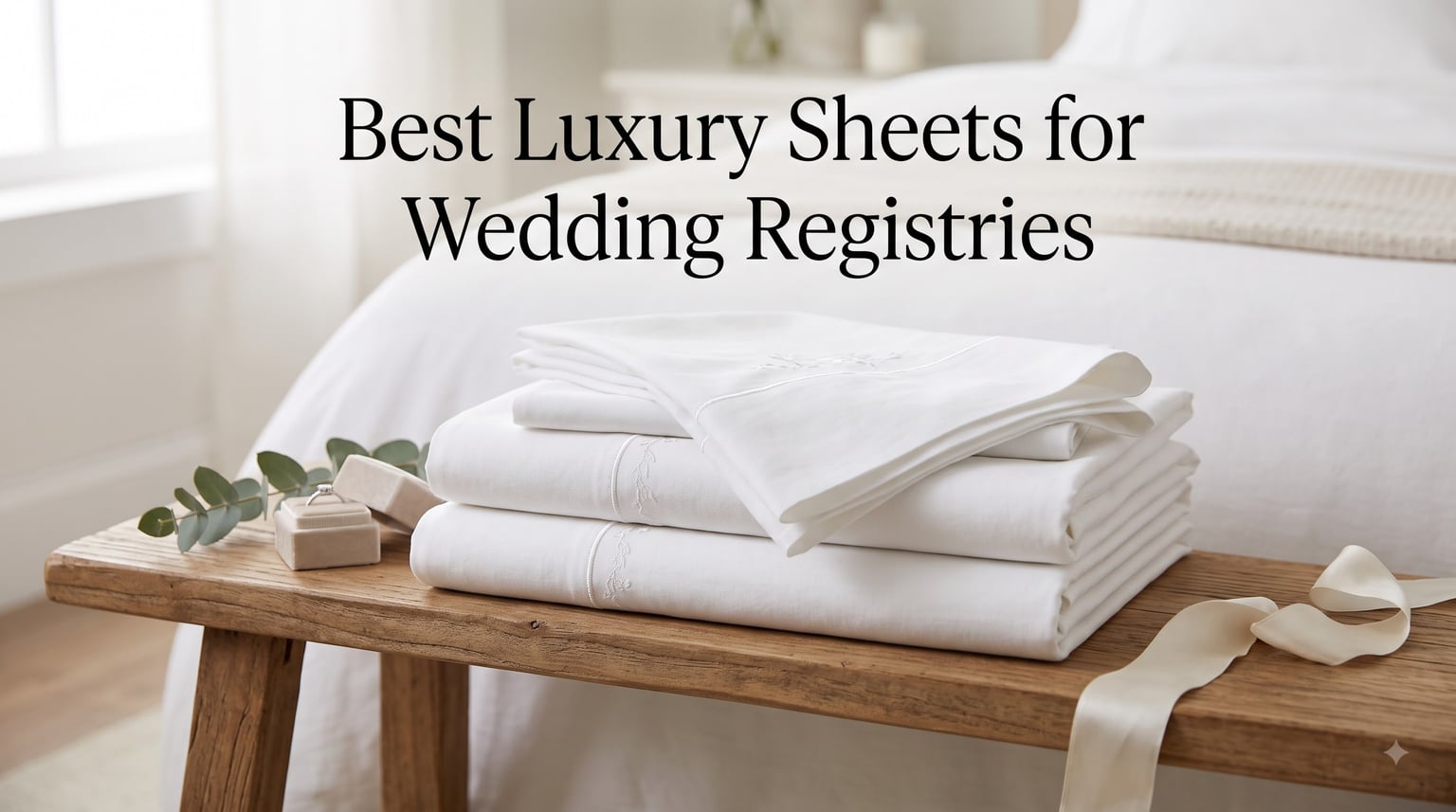 Best Luxury Sheets for Wedding Registries