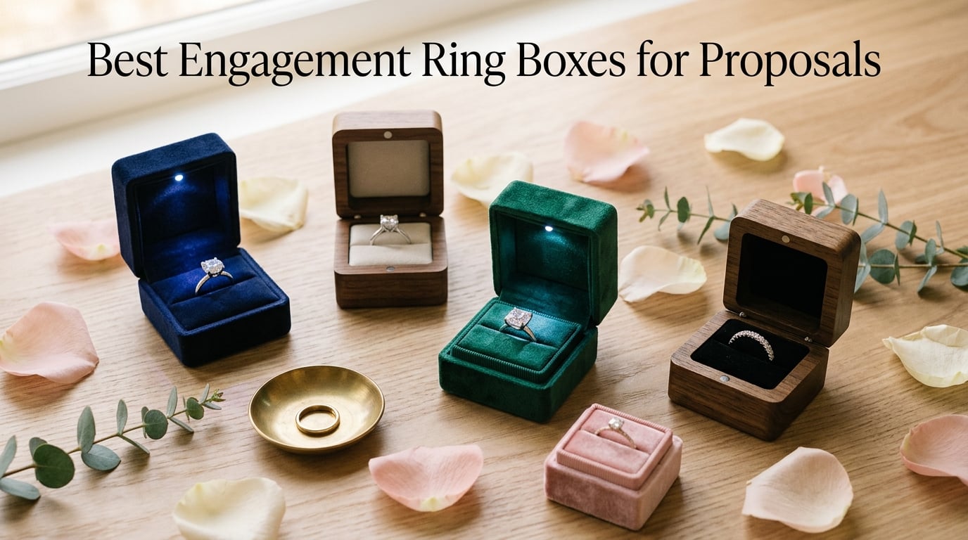 Best Engagement Ring Boxes for Proposals