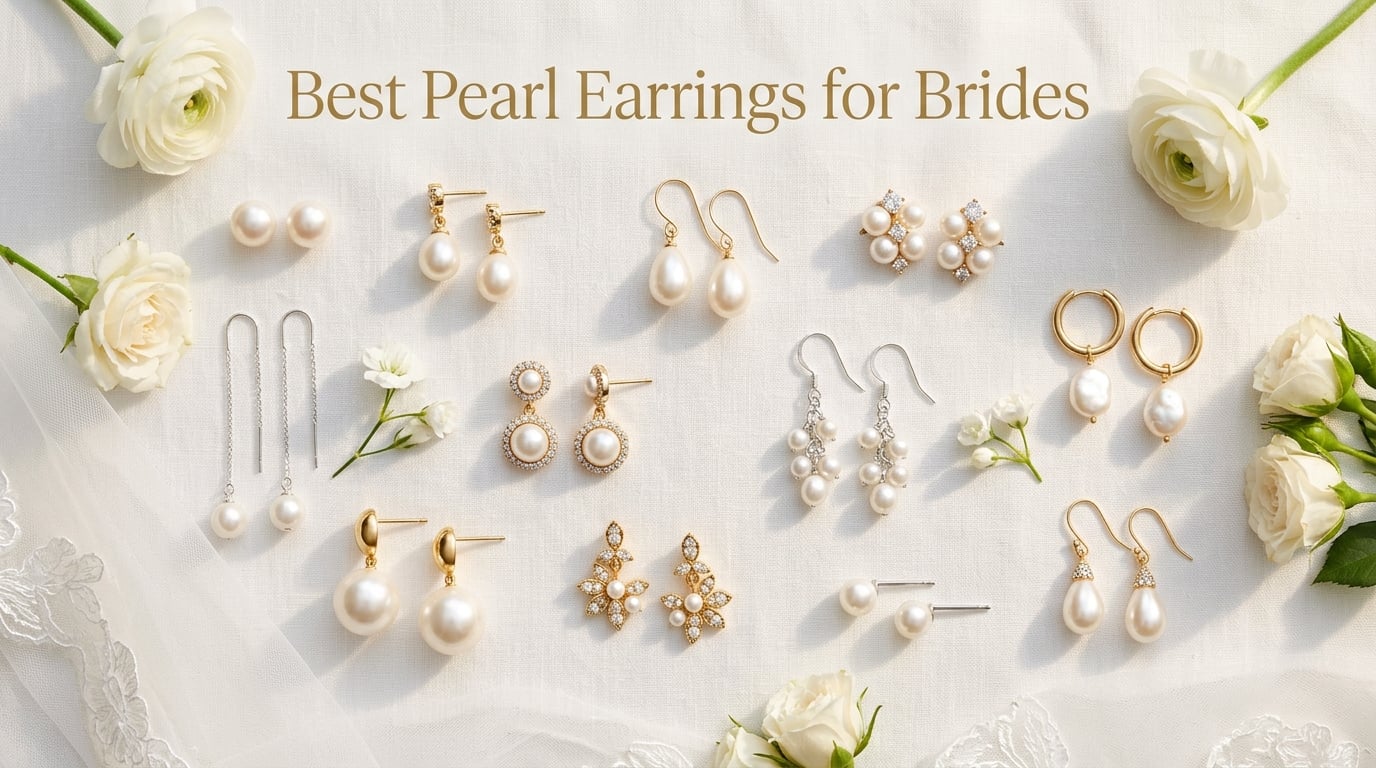 Best Pearl Earrings for Brides