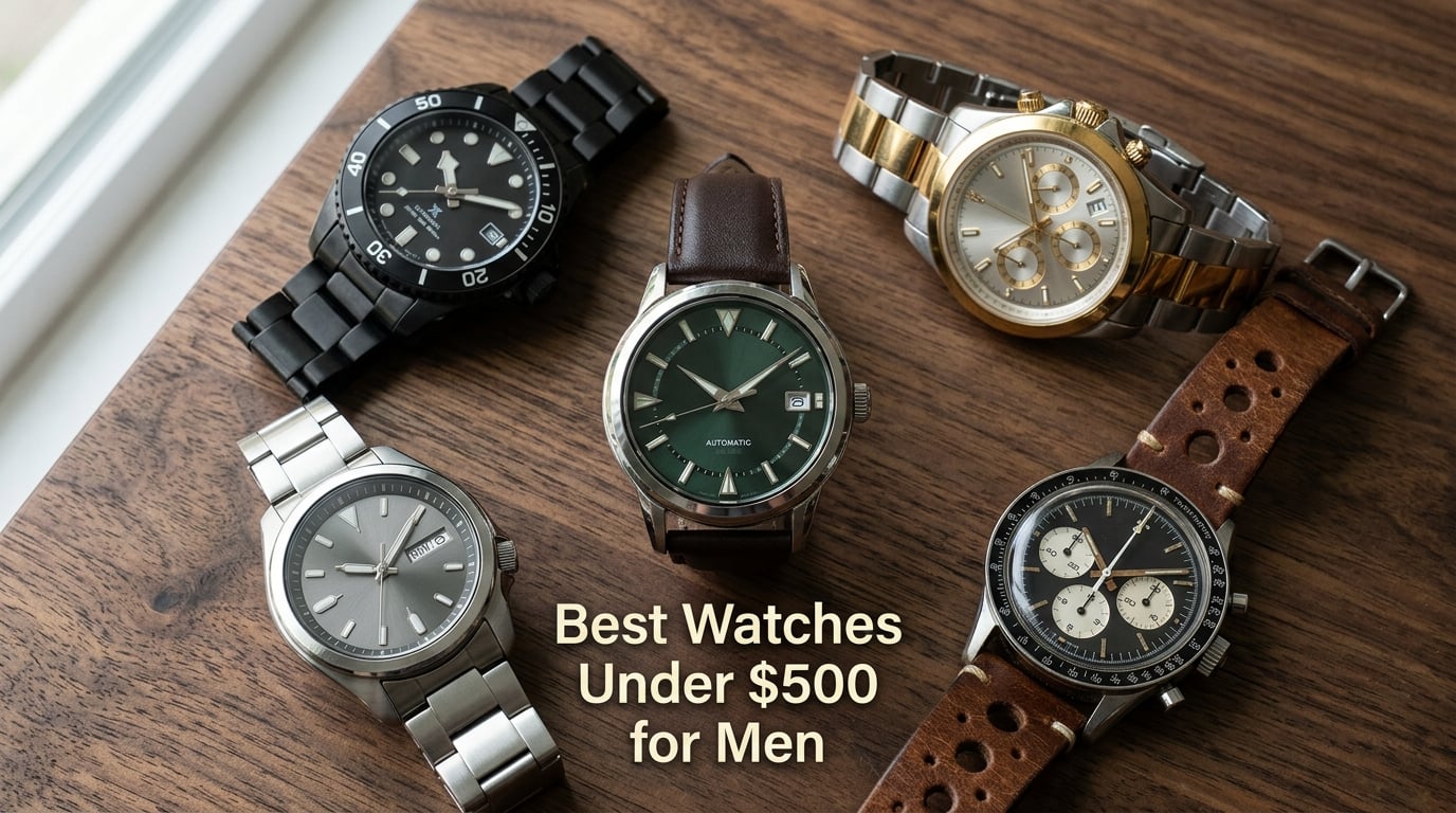 Best Watches Under $500 for Men
