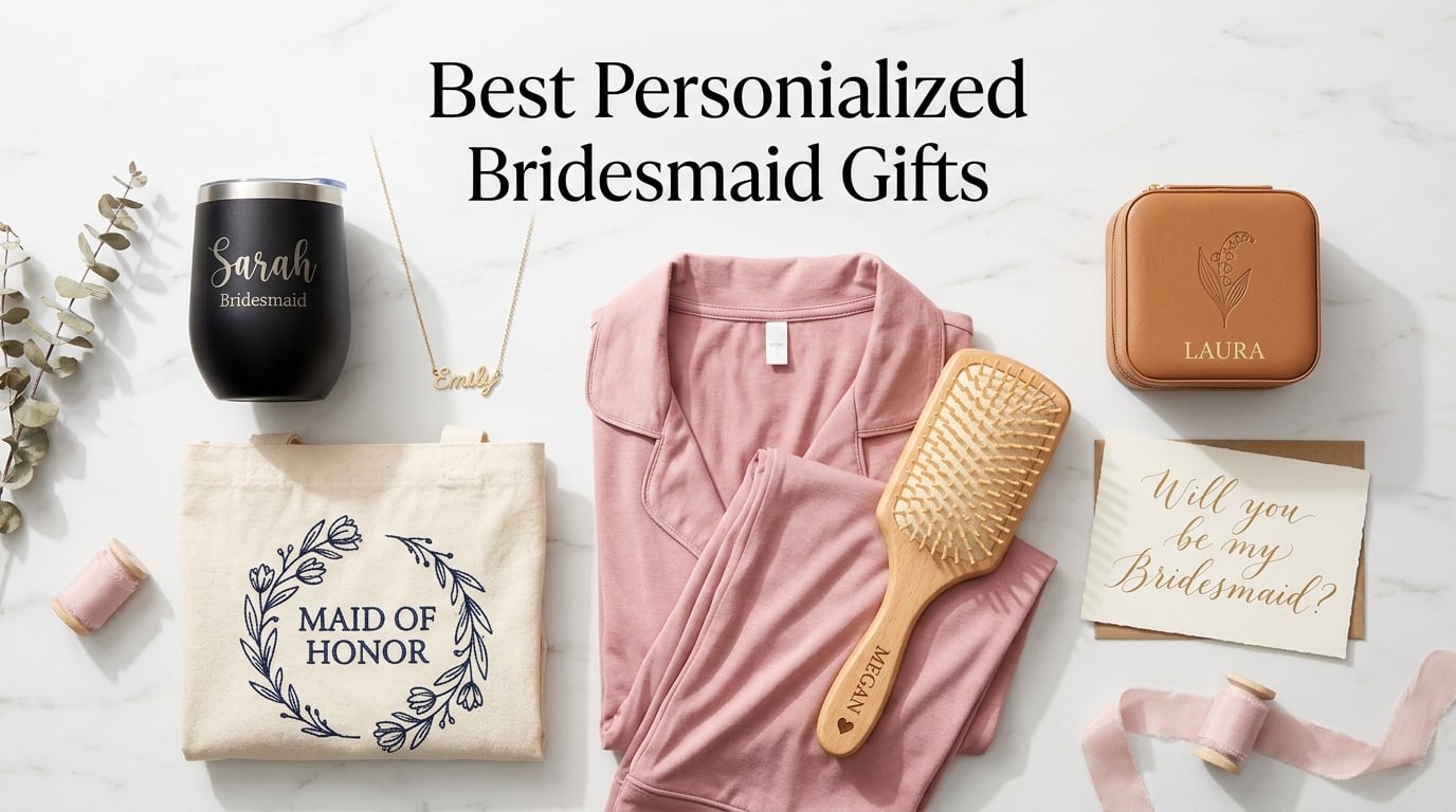 Best Personalized Bridesmaid Gifts