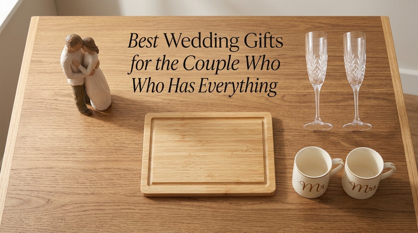 Best Wedding Gifts for the Couple Who Has Everything