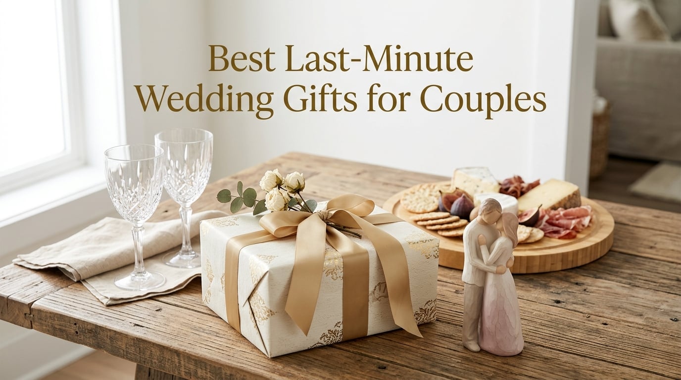 Best Last-Minute Wedding Gifts for Couples