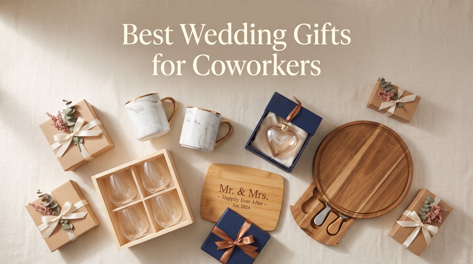 Best Wedding Gifts for Coworkers