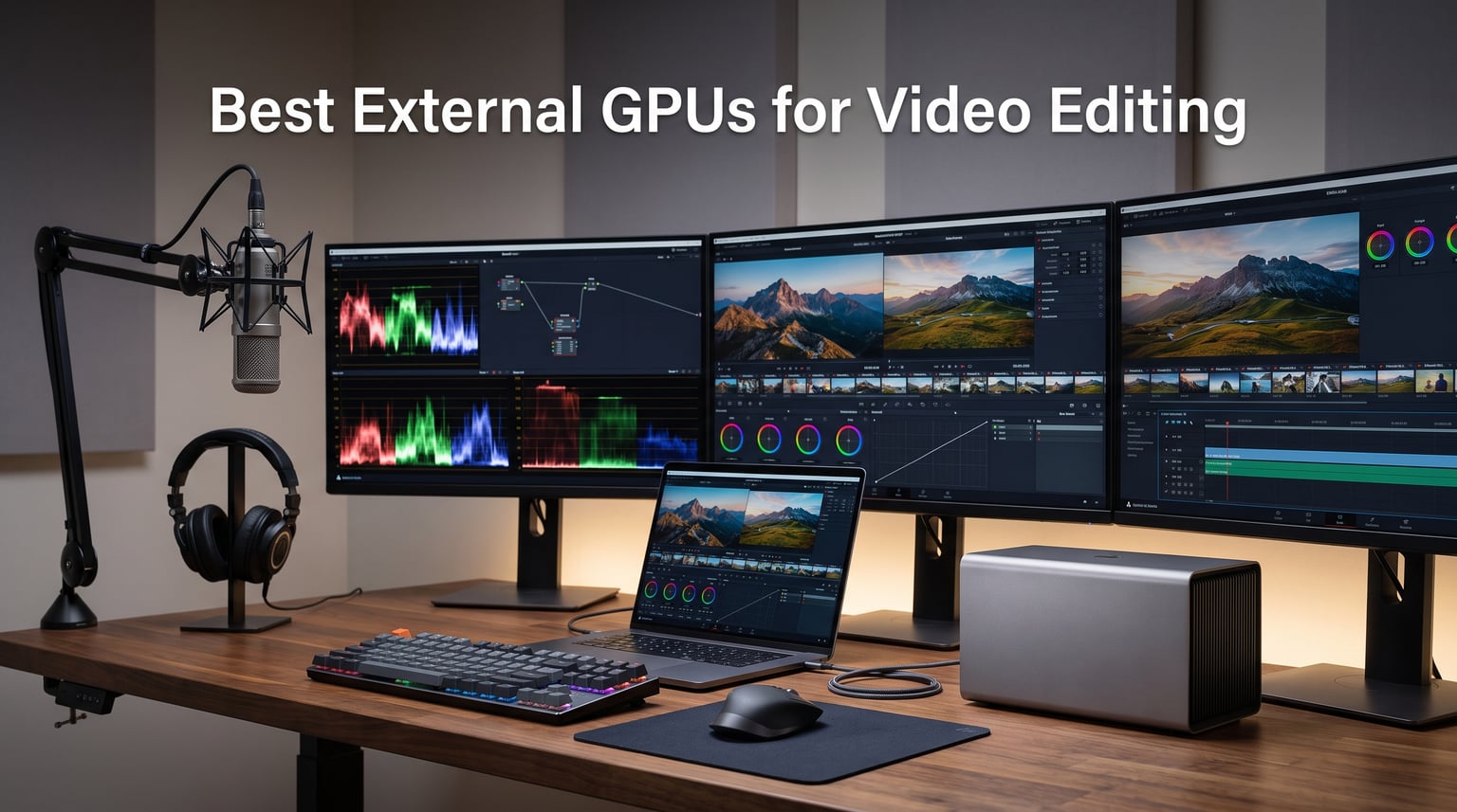 Best External GPUs for Video Editing
