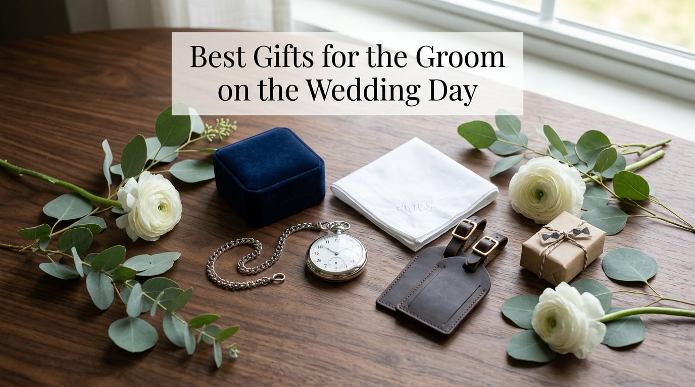 Best Gifts for the Groom on the Wedding Day