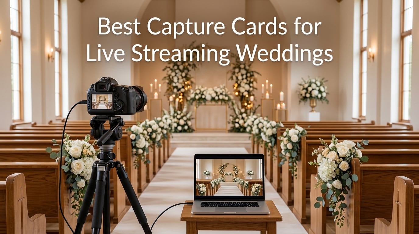 Best Capture Cards for Live Streaming Weddings